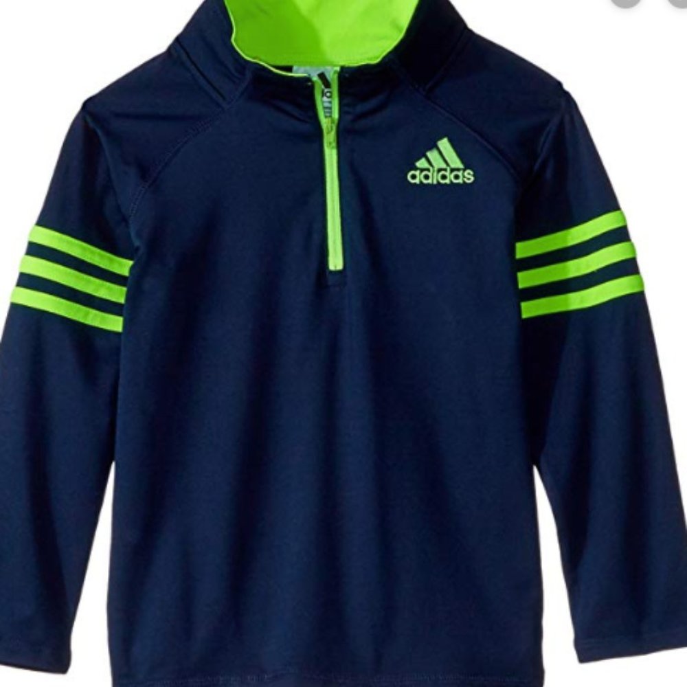 Adidas half zip pullover